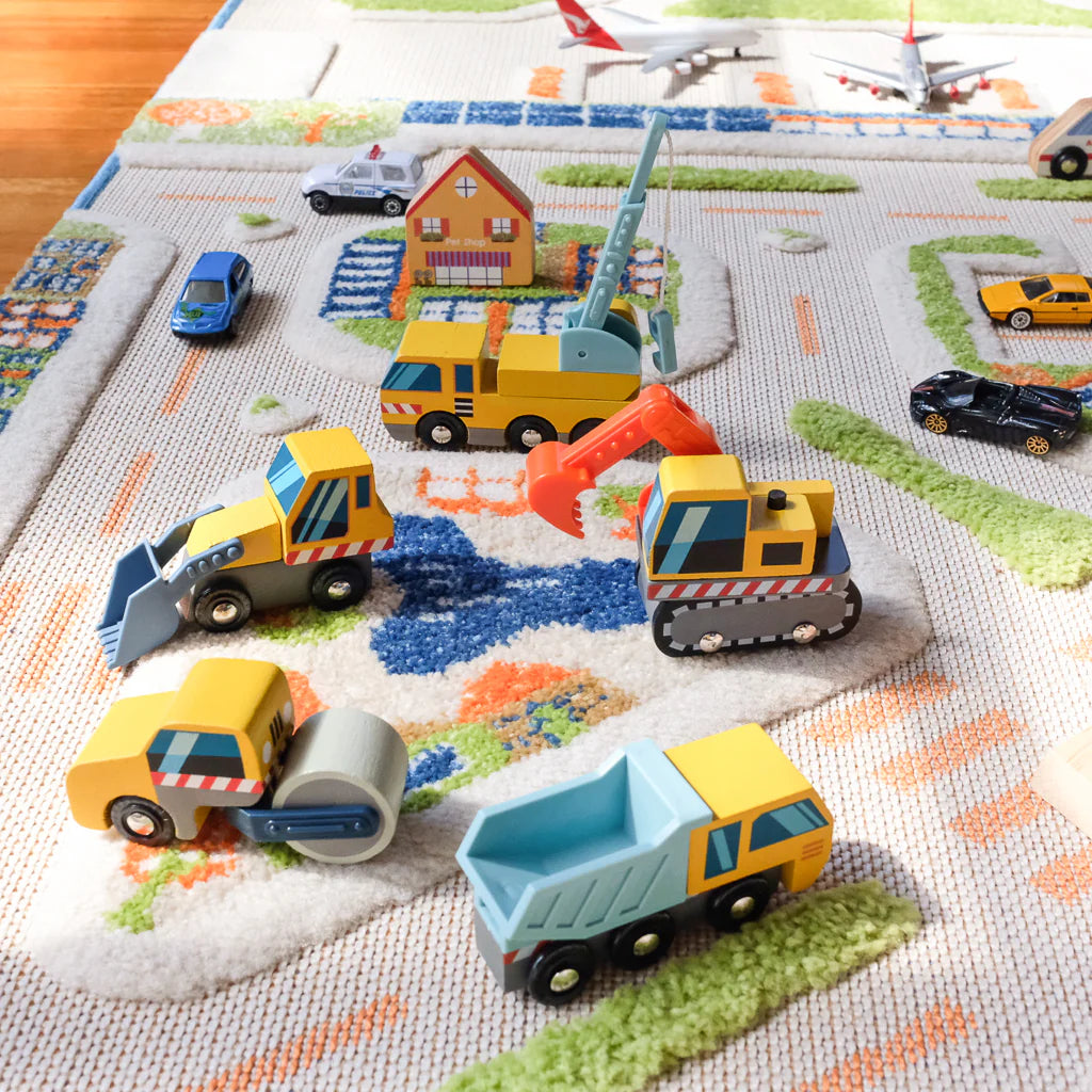 BinoLand Wooden Construction Set