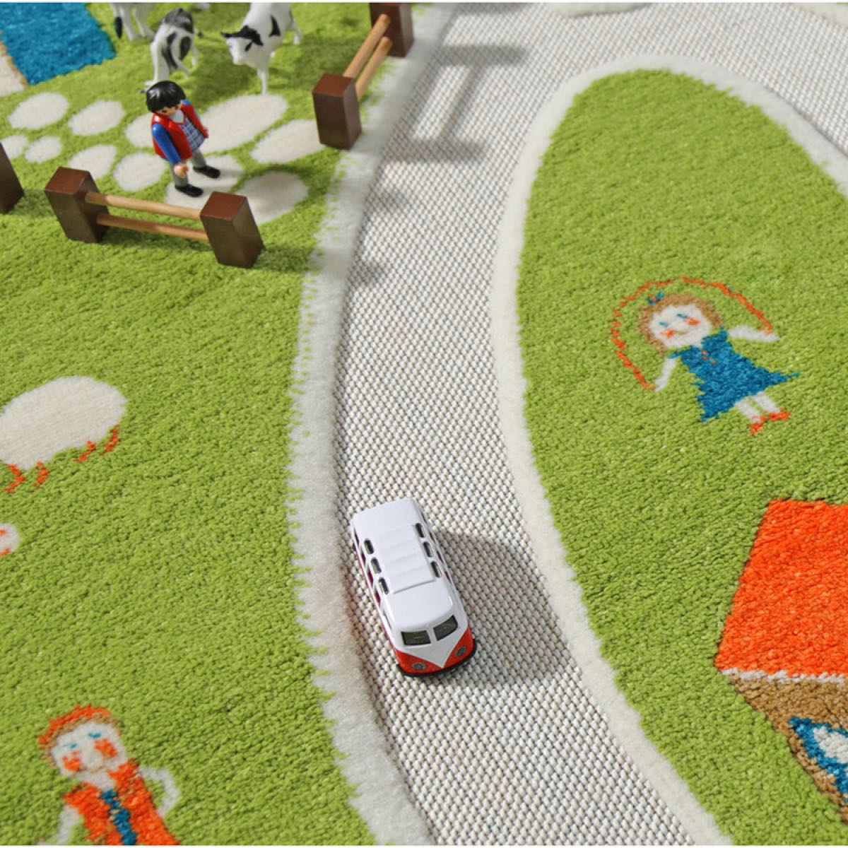 BinoLand 3D Rug - Farm