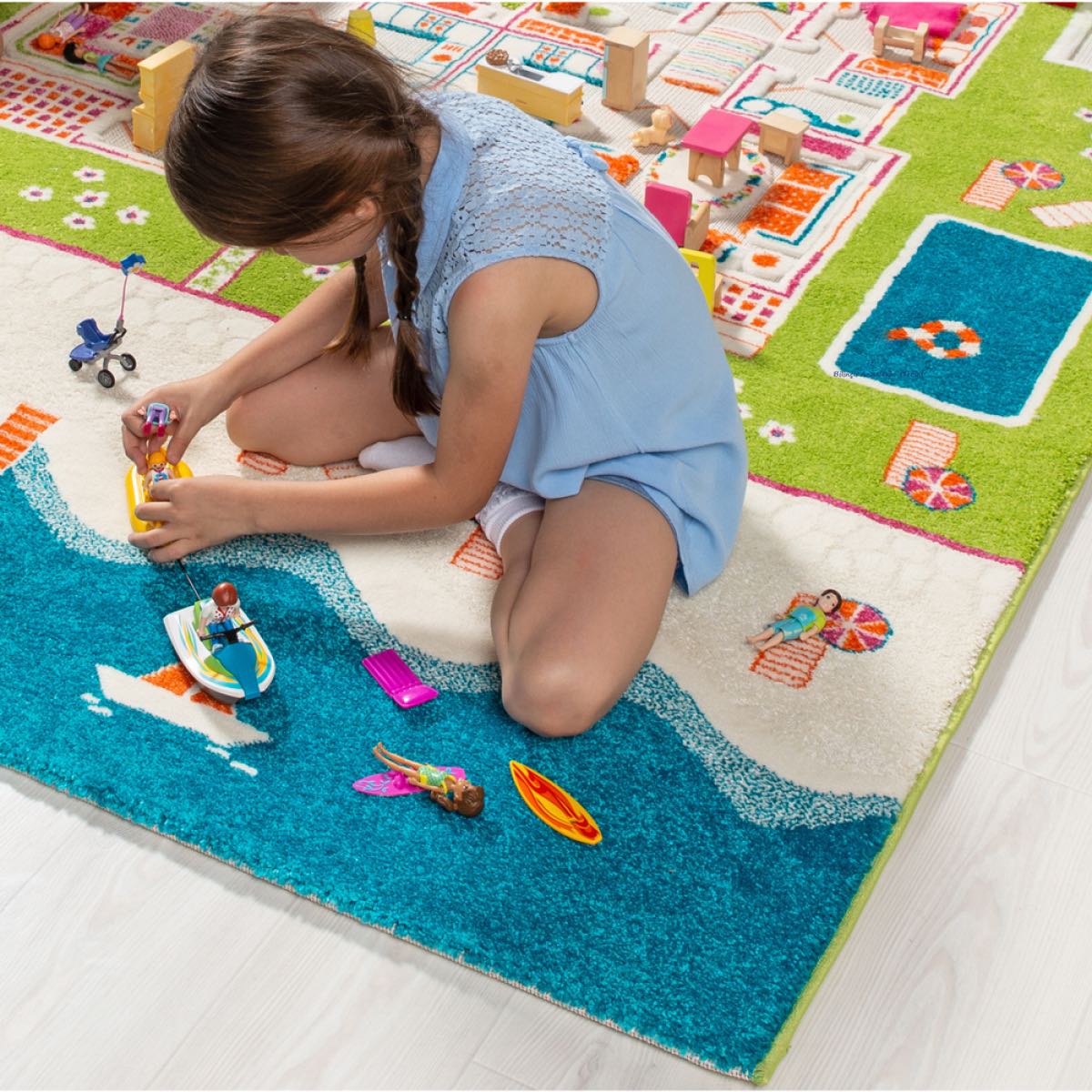 BinoLand 3D Rug - Beach Villa