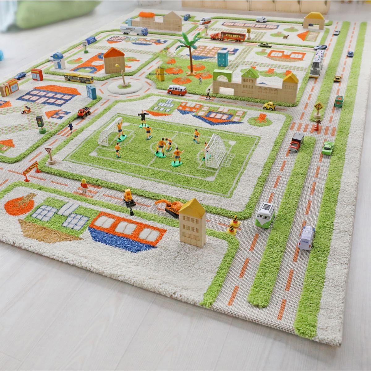 BinoLand 3D Rug - Traffic Park