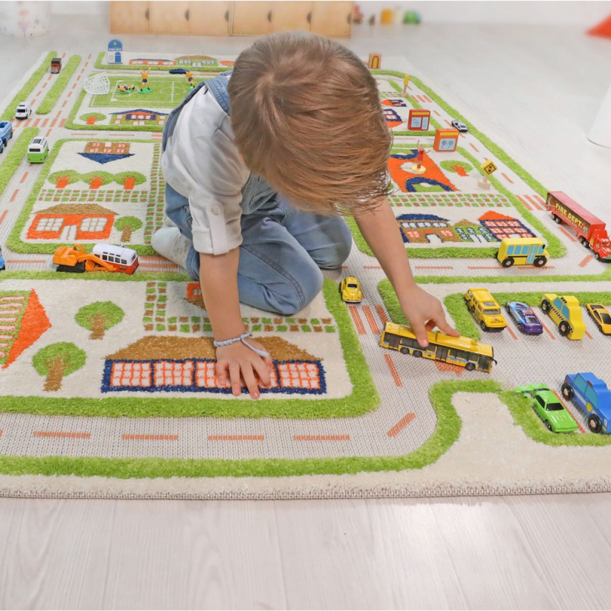 BinoLand 3D Rug - Traffic Park