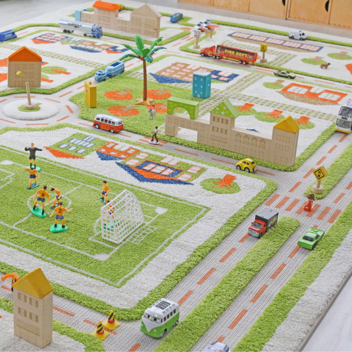 BinoLand 3D Rug - Traffic Park
