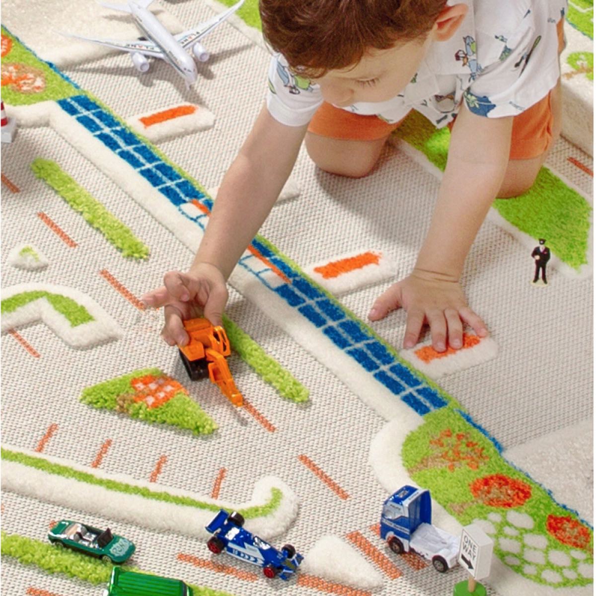 BinoLand 3D Rug - Traffic Park