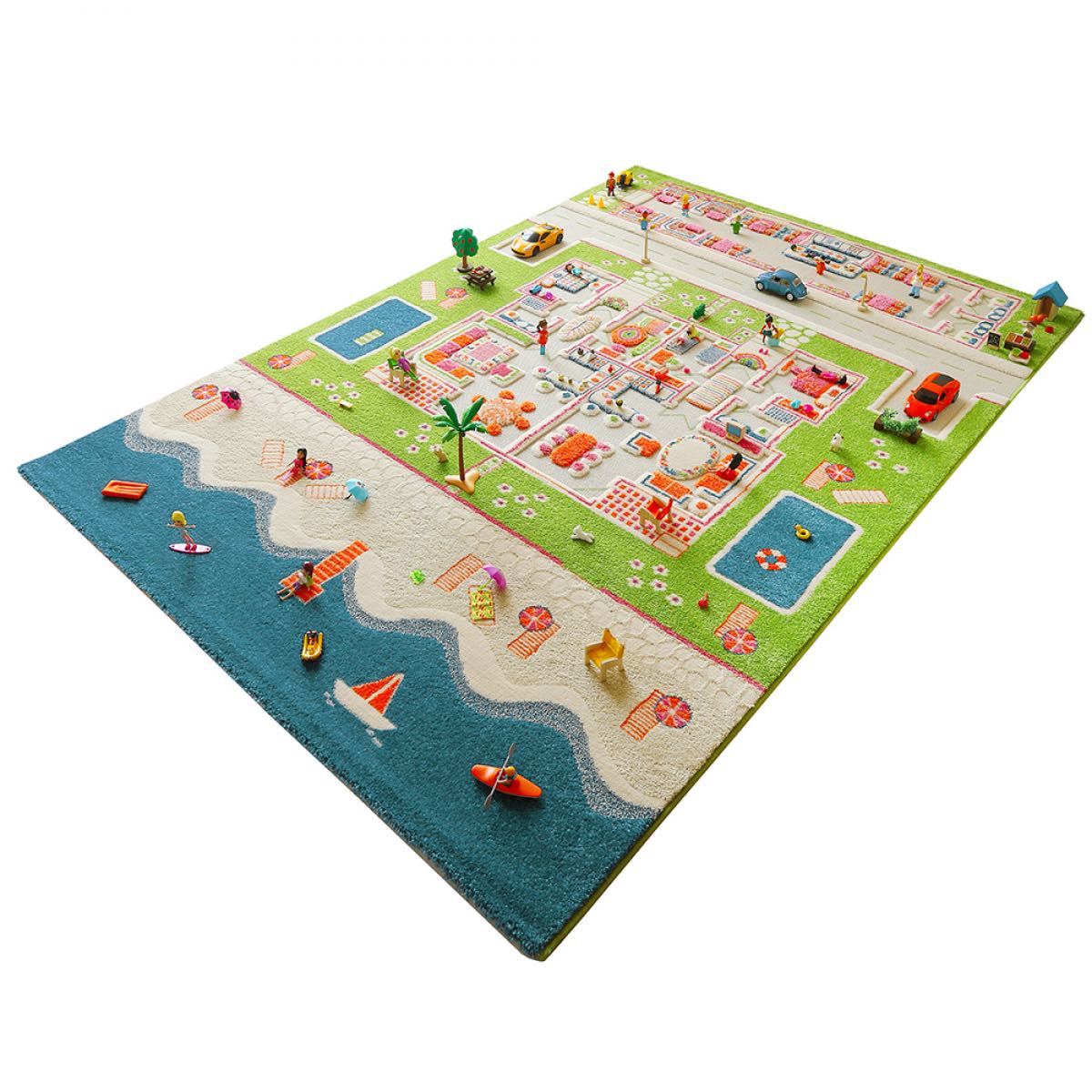 BinoLand 3D Rug - Beach Villa