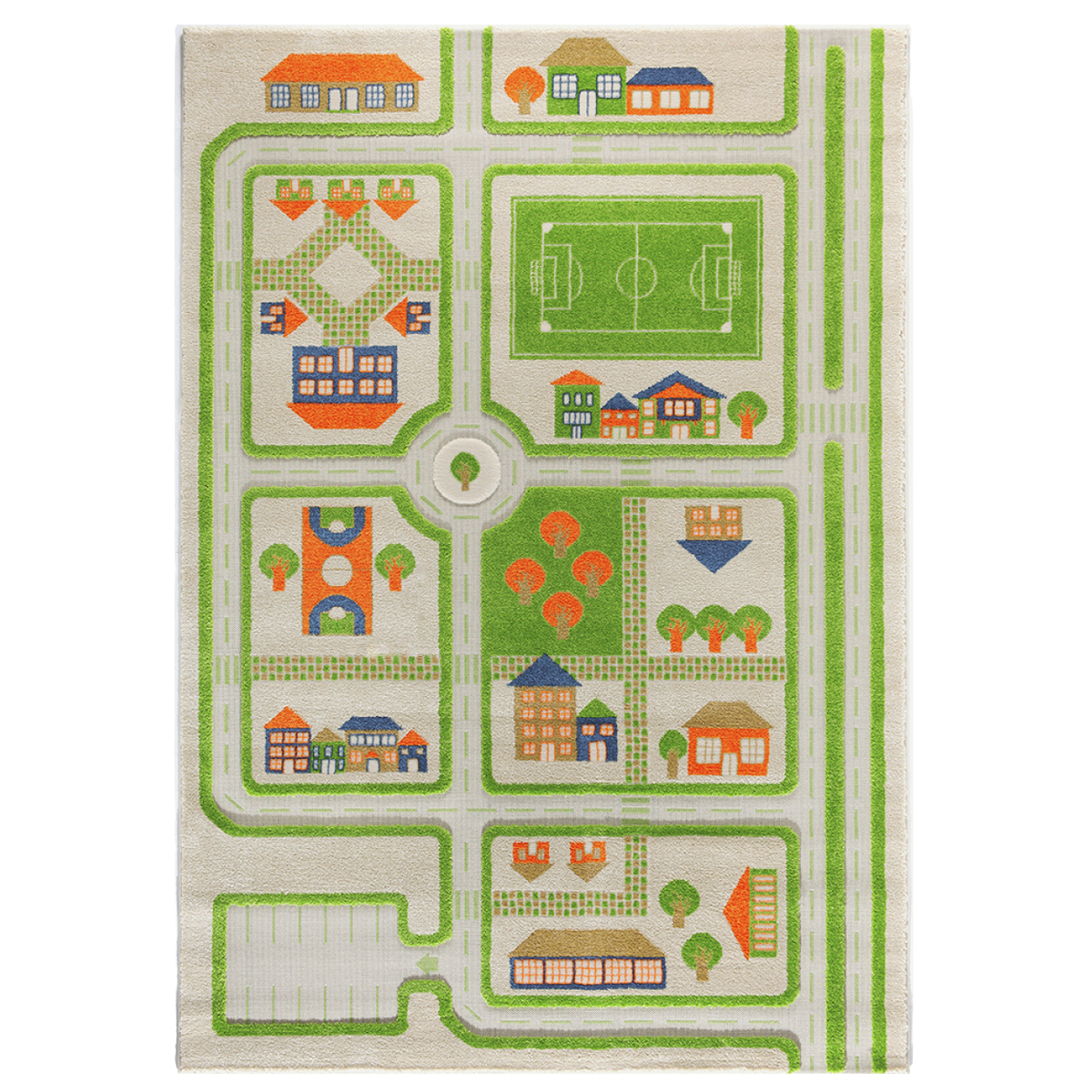 BinoLand 3D Rug - Traffic Park